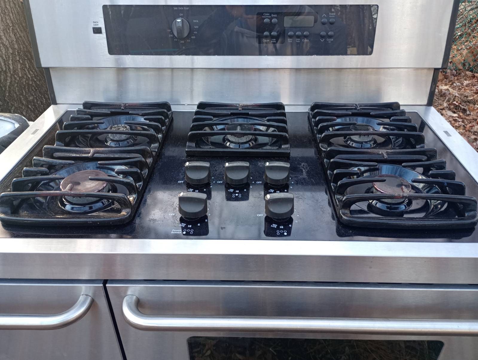 Used Kenmore Elite Dual Fuel Range