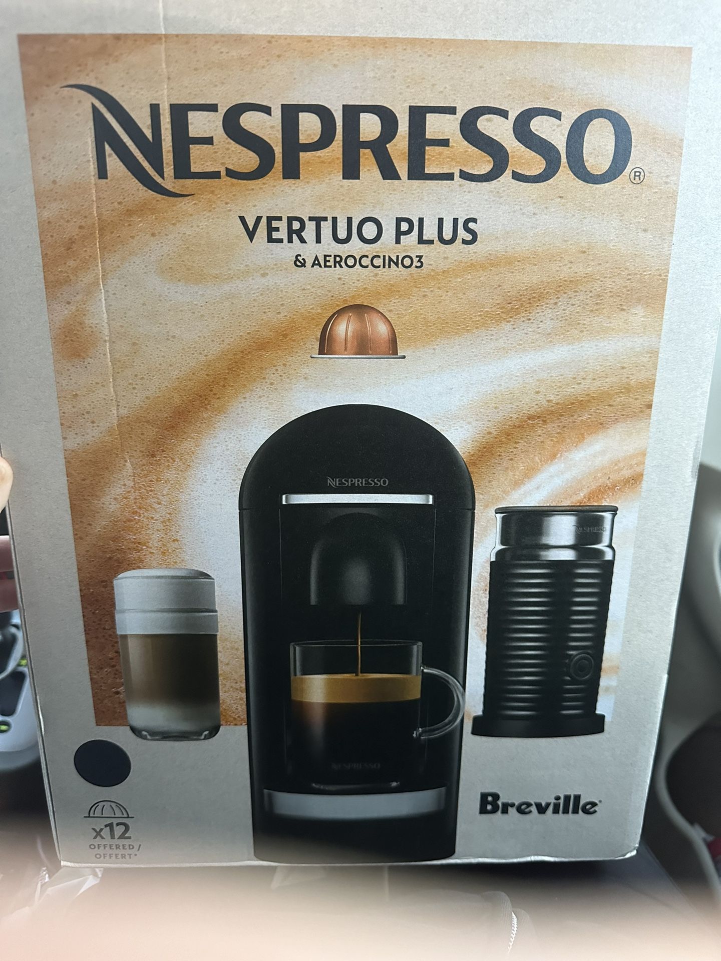 Nespresso Vertuo Plus &Aerroccino3
