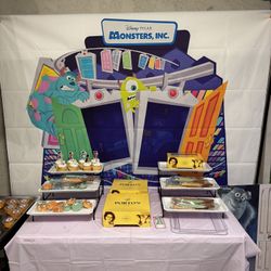 6ftx6ft Monsters Inc Backdrop