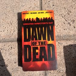 Dawn Of The Dead Vhs
