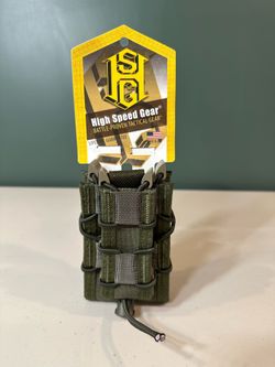 High Speed Gear Double Decker TACO Magazine Pouch MOLLE Olive Drab 11DD00OD