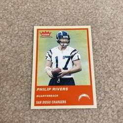 Philip Rivers Rookie Card- San Diego Chargers