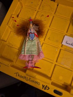 Department 56 Krinkles Patience Brewster Birthday Fairy Figure Figurine Vintage