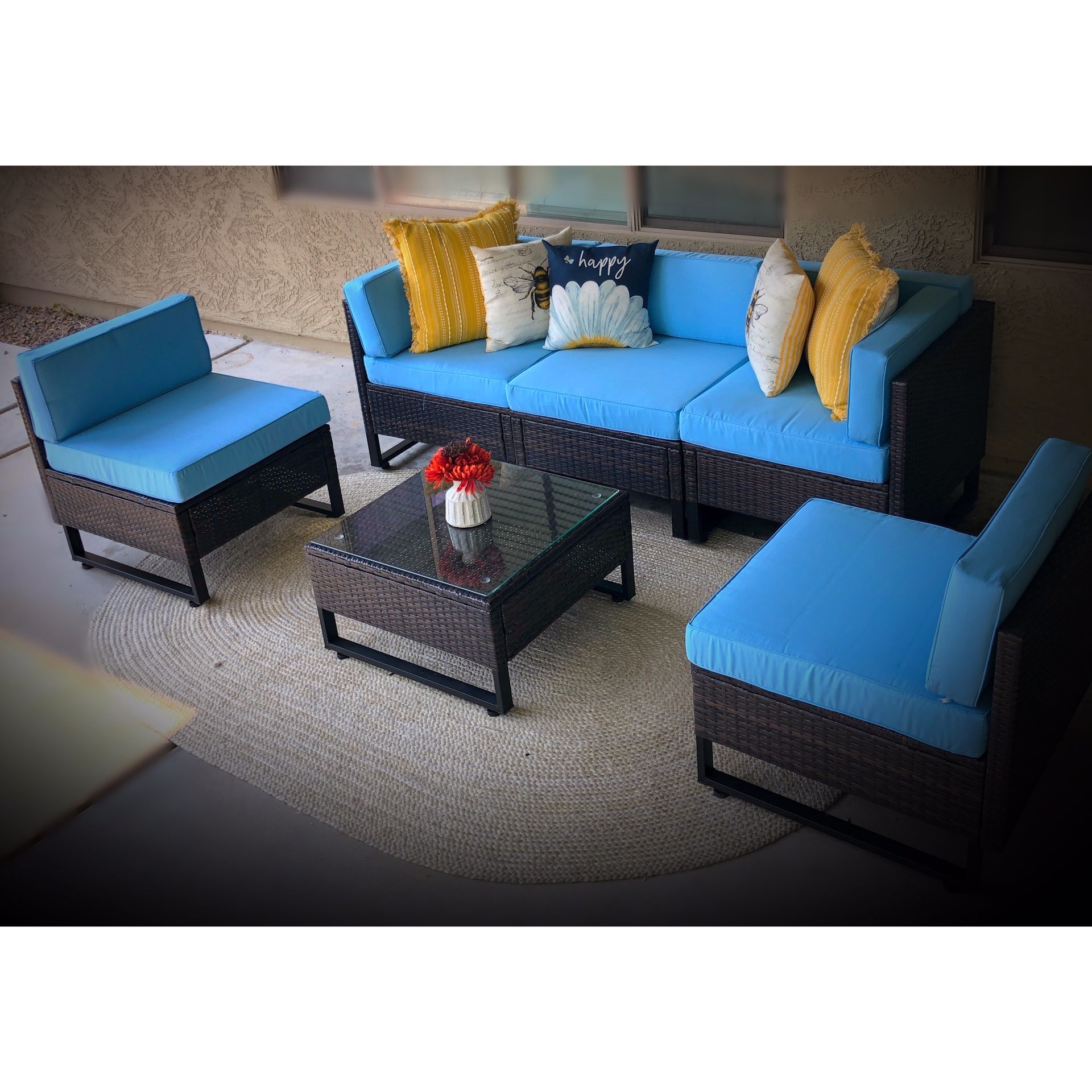 New!! Patio set, outdoor set, 6 piece set, outdoor furniture