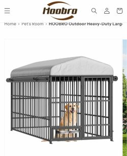 Heavy-Duty Large Dog Kennel