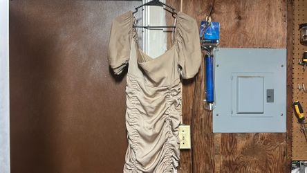 Girls Small Gold Dress