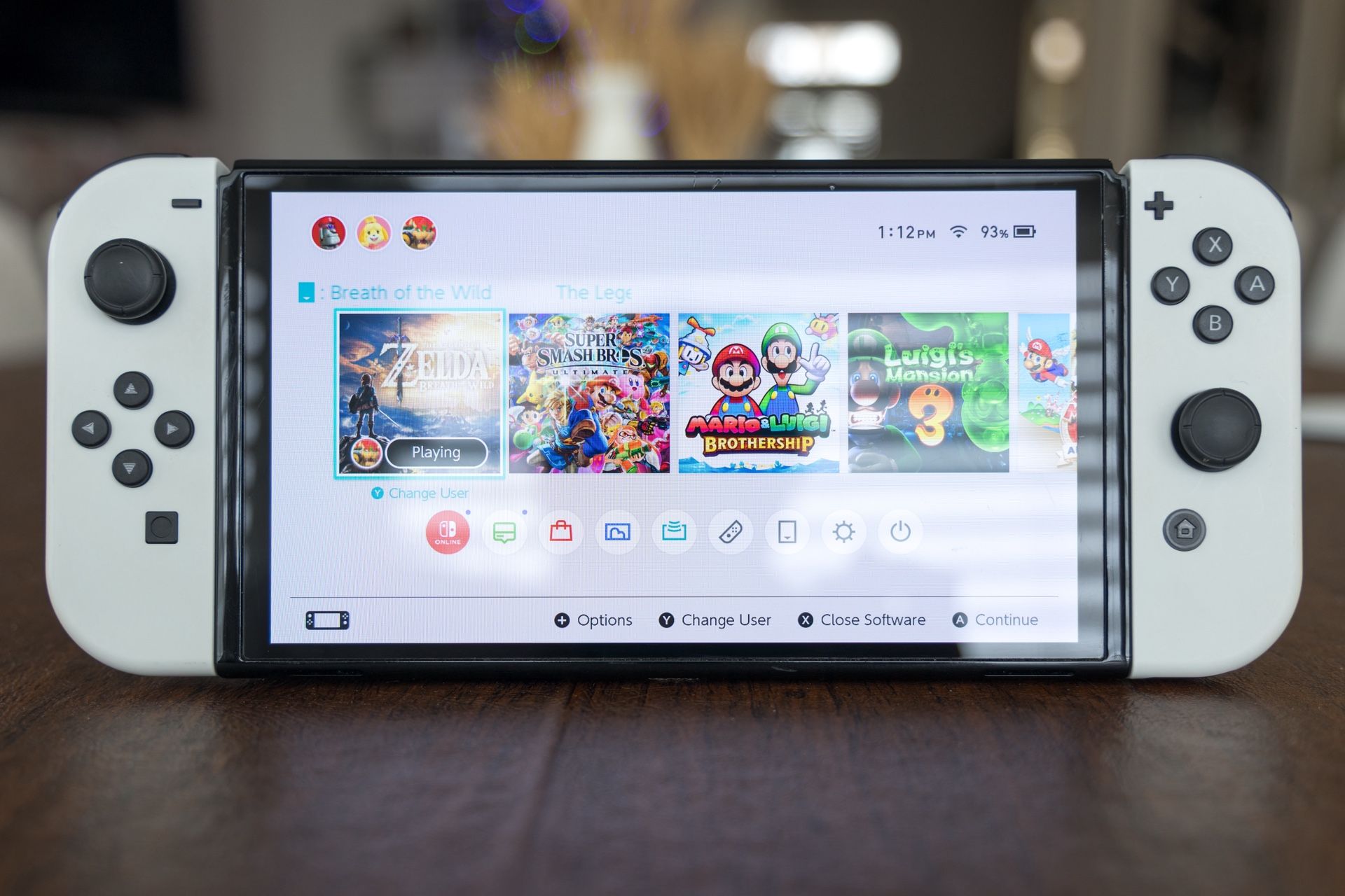 Nintendo switch OLED 64 GB white - with original packaging