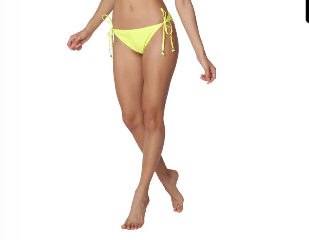 Ingear Womens Yellow Bikini Bottom Sz L