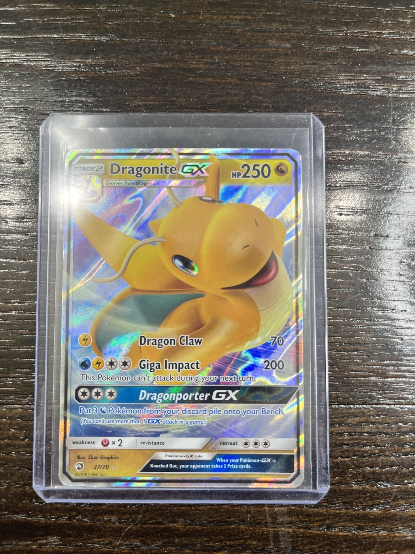 Dragonite GX - Dragon Majesty Series #37 - Pokemon