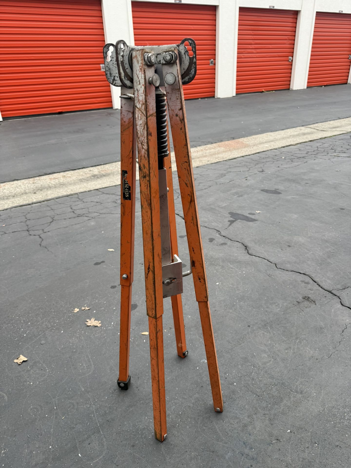 GEI Bone Safety WS-412S Adjustable Guardrail Post / Safety Upright 