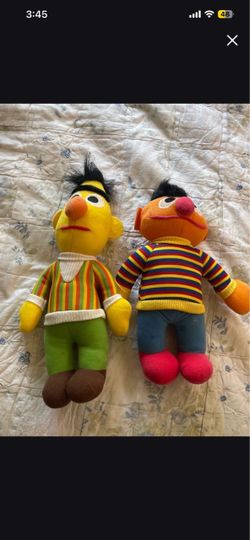 Sesame Street Bert and Ernie Plush Set