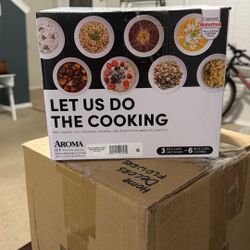 Aroma Stainless Cooker. 