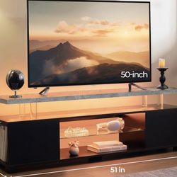 Grey TV Stand 65 inch, TV Stand (50 “ ROKU TV & TV STAND BUNDLE AVAILABLE for $200!!!)