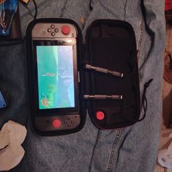 Nintendo Switch With A Few Games  528 GB SD Card,