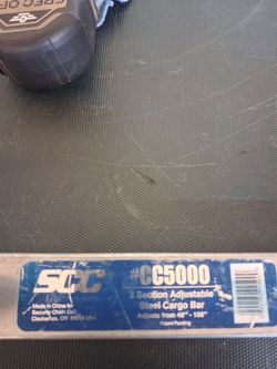 Steel cargo bar from 48in to 108in