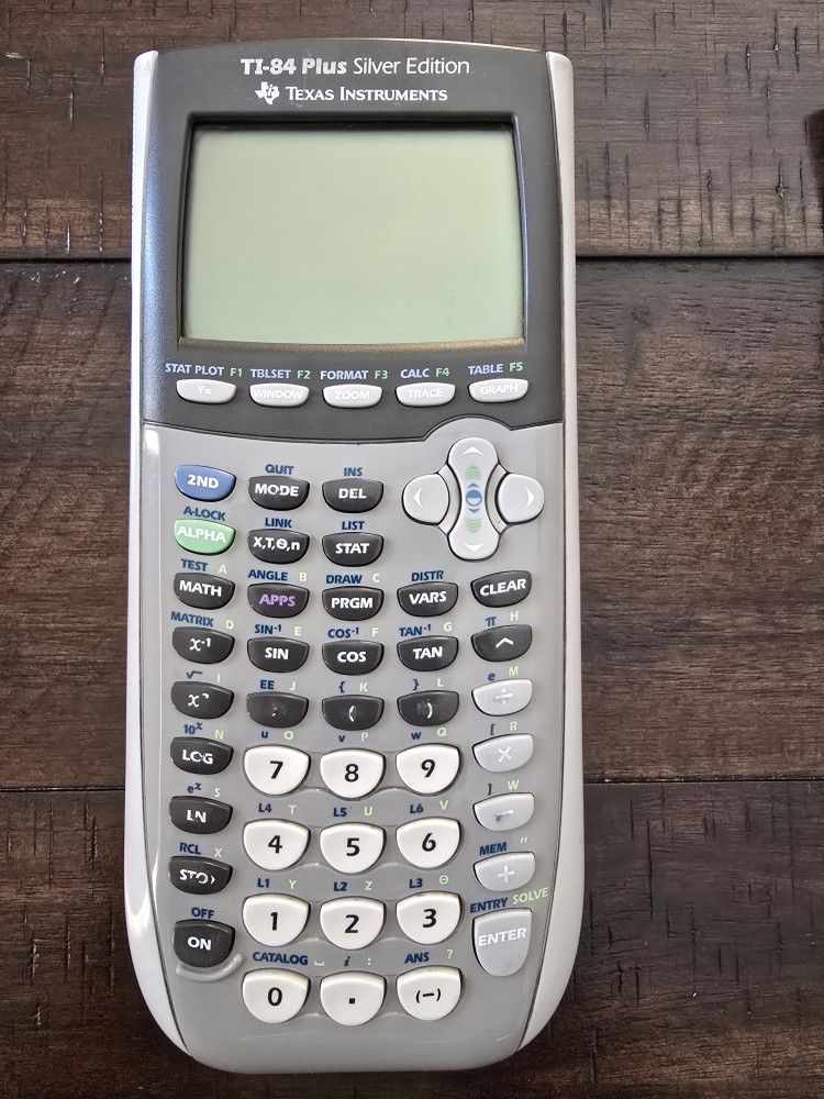 Ti 84 Plus Silver Edition