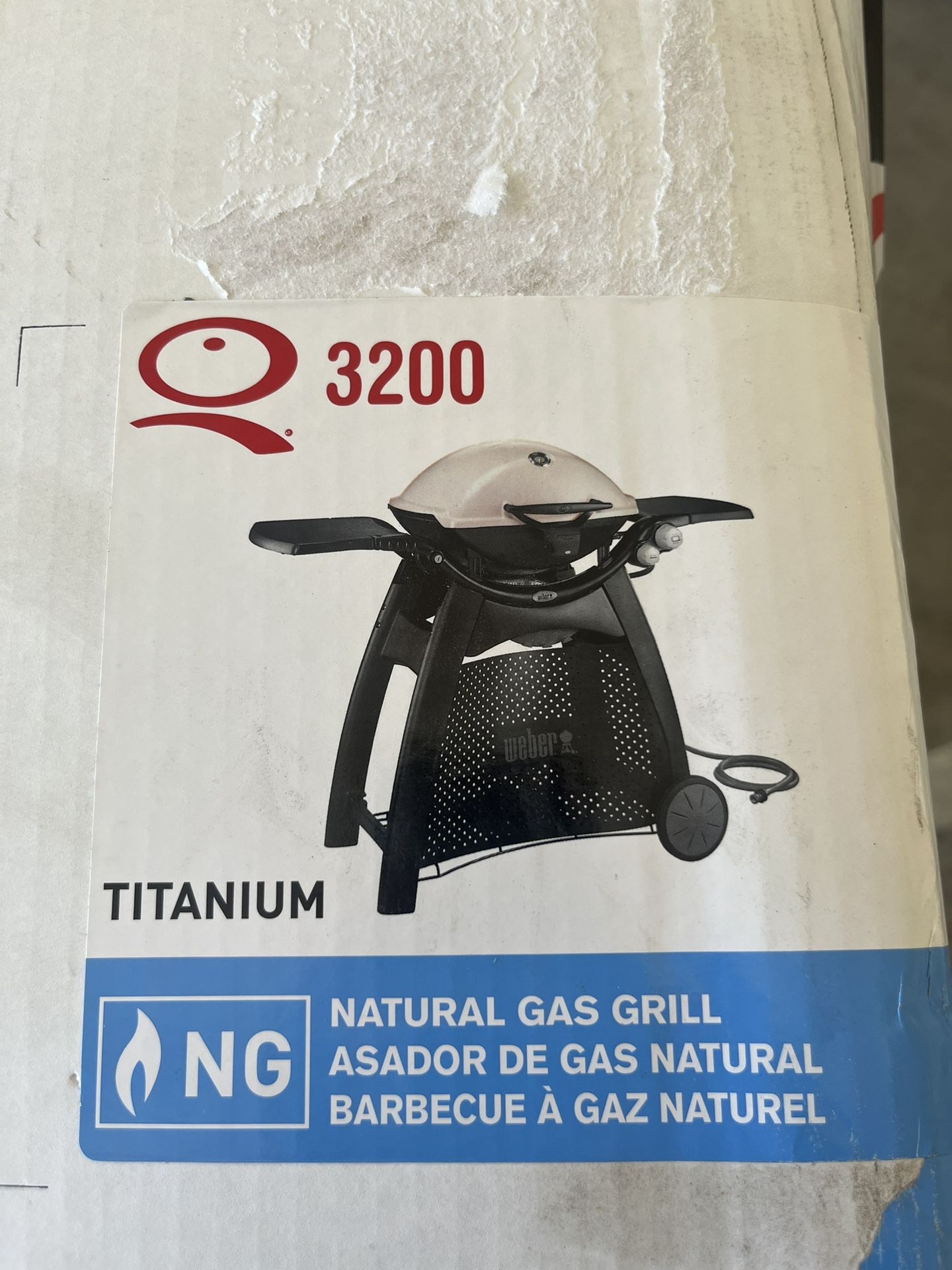 Natural Gas Grill Still In the Box