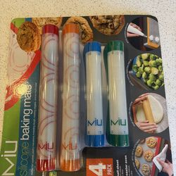 MIU Silicone Baking Mats 4 Pack Nonstick Reusable