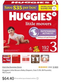 Huggies size 3