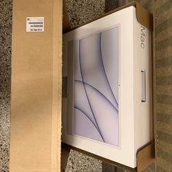 Empty Retail Box for 24” iMac comes in the shipping box.
