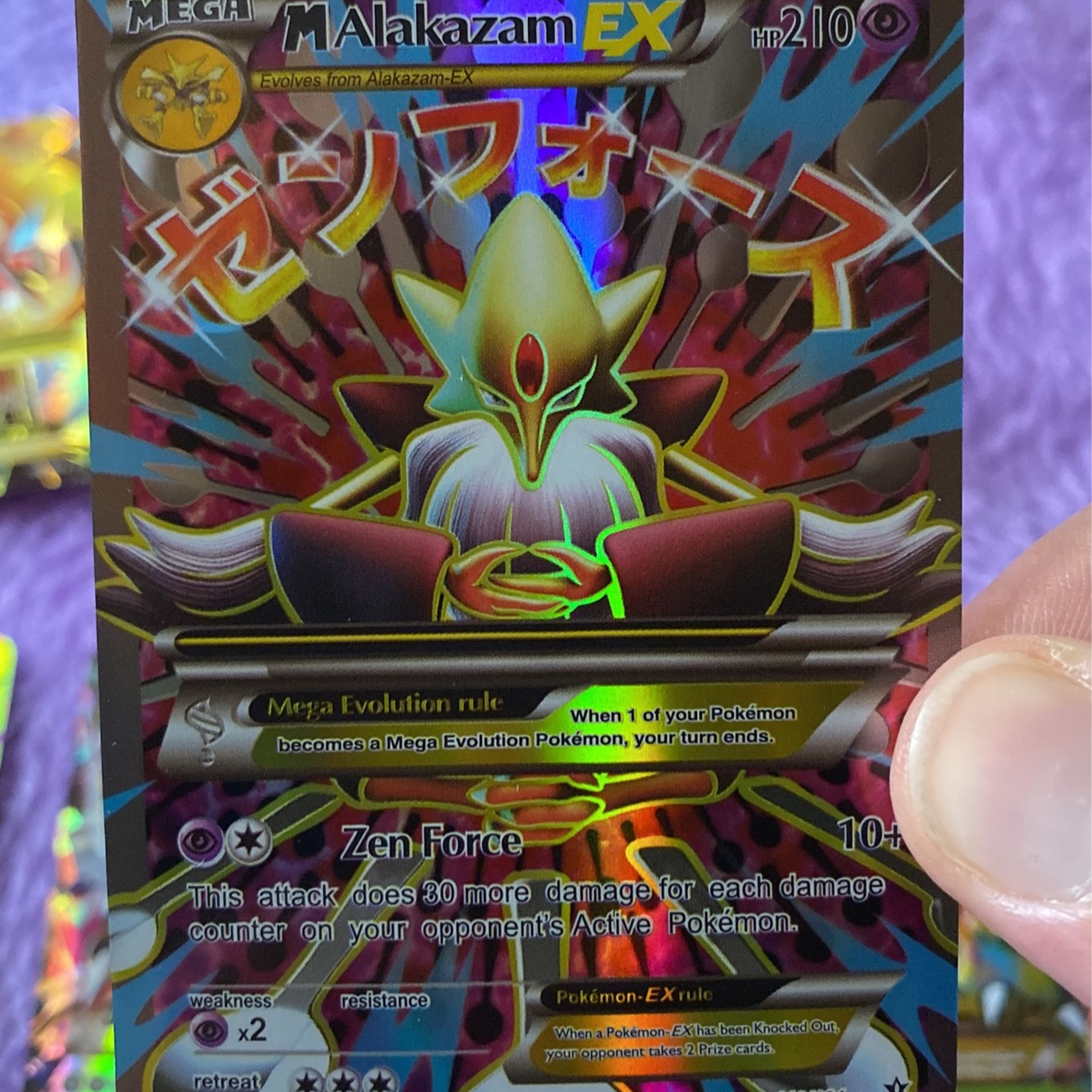 Pokémon EX MEGA Cards - Venusaur - Alakazam - Gengar - Rayquaza - Pidgeot -  Aggron for Sale in Queens, NY - OfferUp