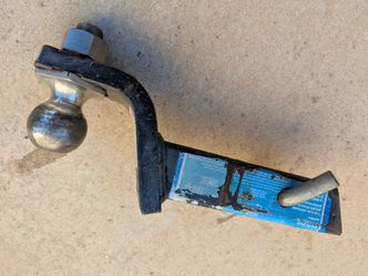 Tow hitch kit 2" ball 6000 lb.