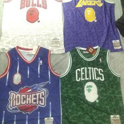 Medium Bape NBA Jersey