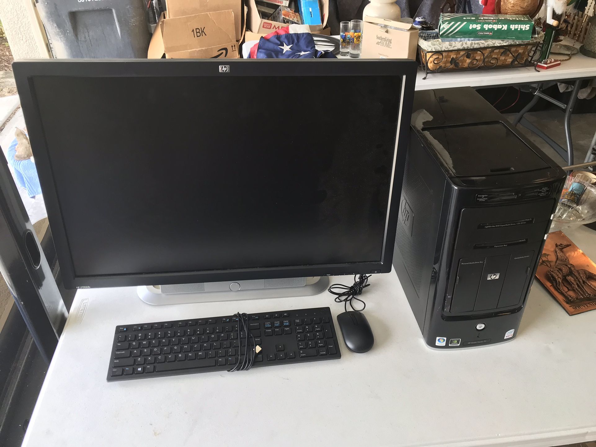 Hp Desktop With Monitor