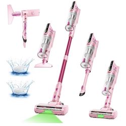 Pink Cordless Stick Handheld Vacuum Cleaner Trucozie T350 Brand New
