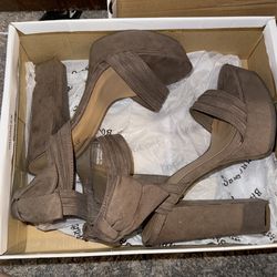 taupe heels