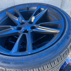 Camero Racing Style Rims Wide Tire