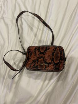 Ted Baker - Snake Skin Effect Camera Bag