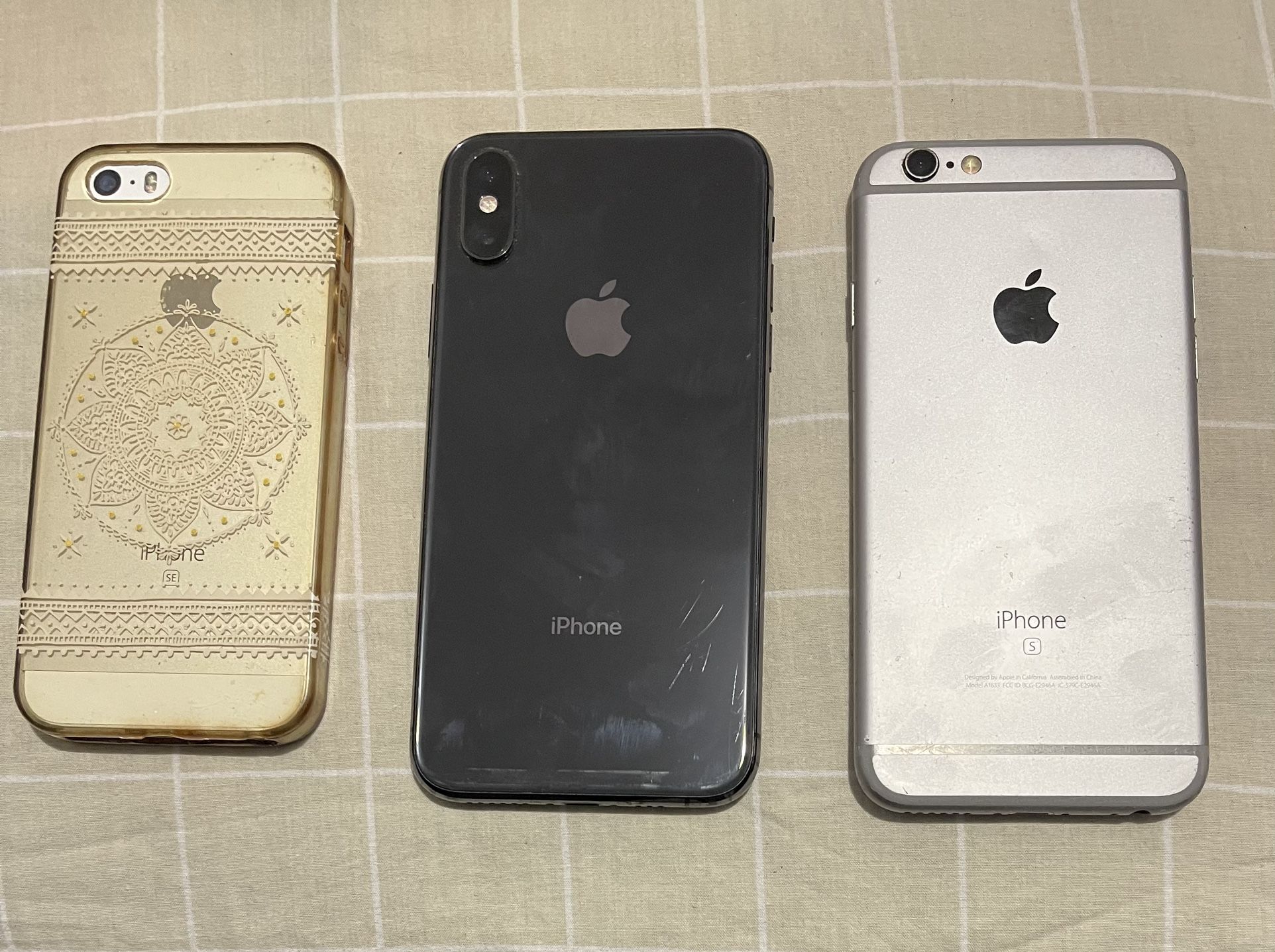 IPhone 5, IPhone 6 & IPhone SE