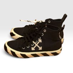 Off White Vulcanized High Top