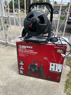 Husky 5/16 in. x 50 ft. Cable Drum Auger