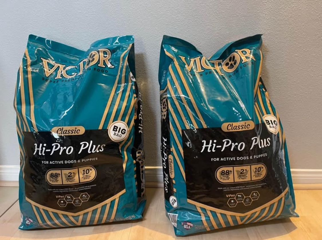 50 lbs Brand New From Box VICTOR Classic Hi-Pro Plus Formula Dry Dog Food hacienda heights pick up