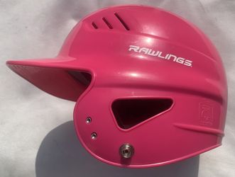 Rawlings Pink Youth Baseball/Softball Batting Helmet (6 1/4 – 6 7/8)