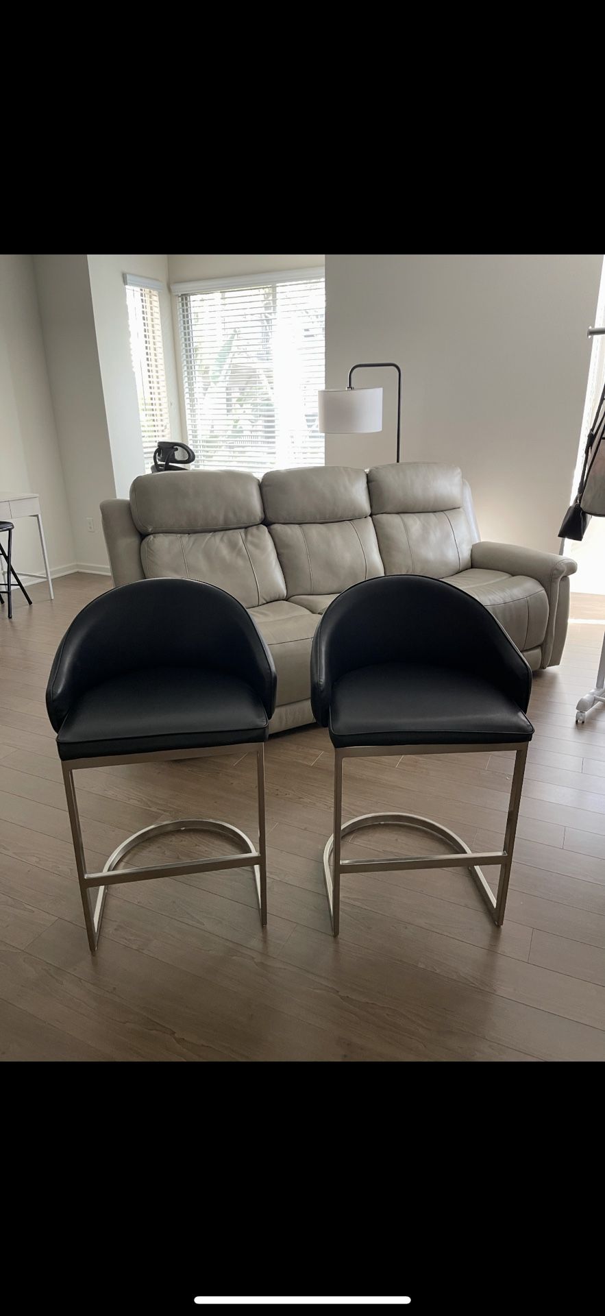 Leather Bar Stools