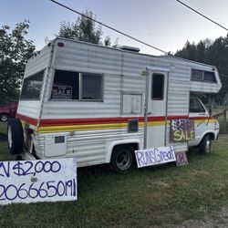 Sportsman Camper/RV 1976 Runs Great!