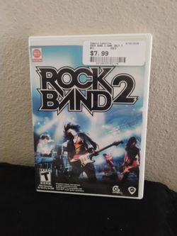 Rock Band 2 for the Nintendo Wii  CIB $10.00