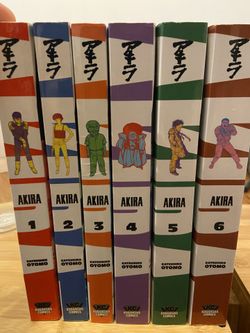 Akira Manga Comic Books