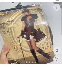 Steam punk girl costume