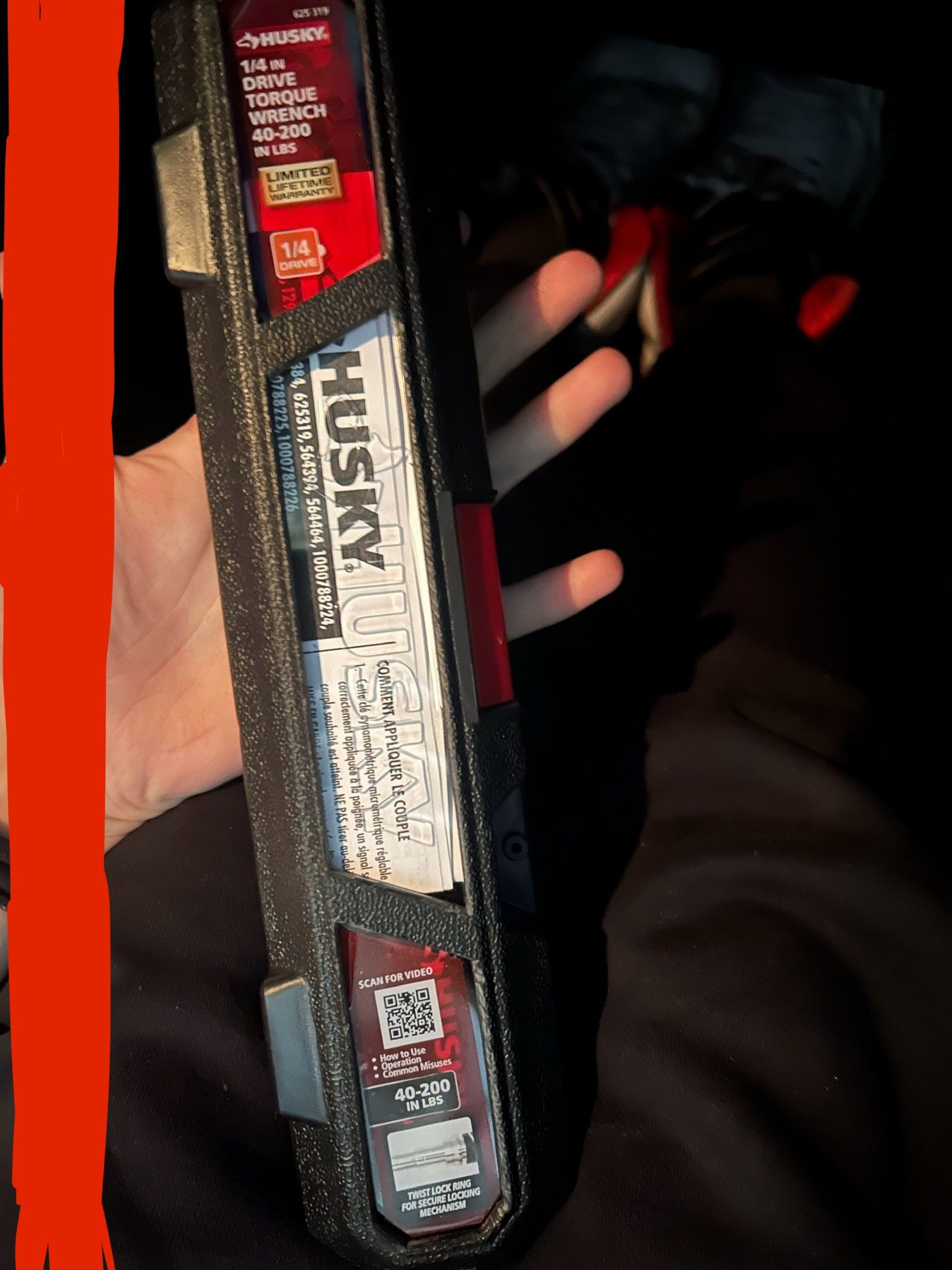 Husky Drive Torque Wrench