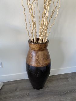 Home decor, vase, modern vase, rustic base home decoration