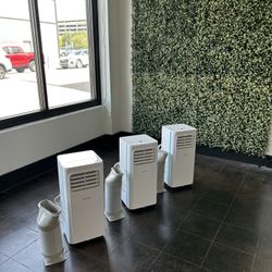 Portable Air Conditioner Unit Cools up to 150 sq. ft. with Dehumidifier