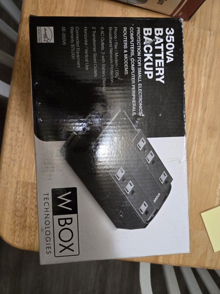 350VA Battery Backup (W-BOX Technologies)
