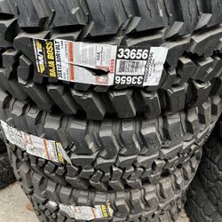 MICKEY THOMPSON BAJA BOSS 35x12.50R18 LT TIRES FOR SALE!!!