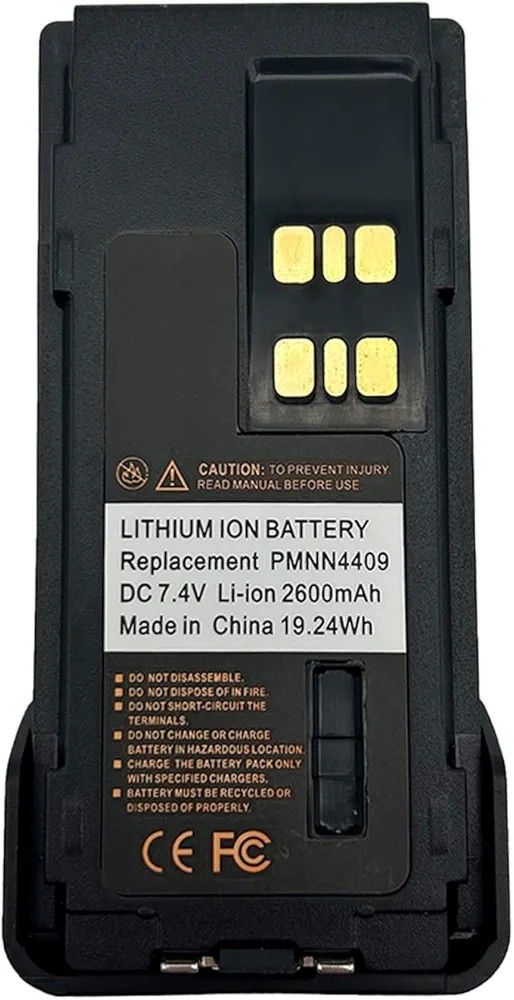 PMNN4409 PMNN4409AR PMNN4mAh Li-ion Battery for XPR3300e XPR3500e XPR3300 XPR3500 XPR7550 XPR7580 APX4000 APX1000 XPR7550e XPR7580e Two Way Ra