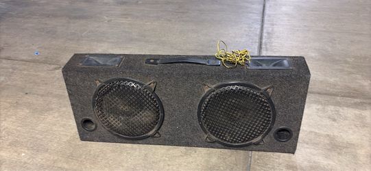 Dual Speaker Box with Tweeters