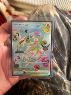 Mew ex 153/128 Pokémon Card Secret Rare